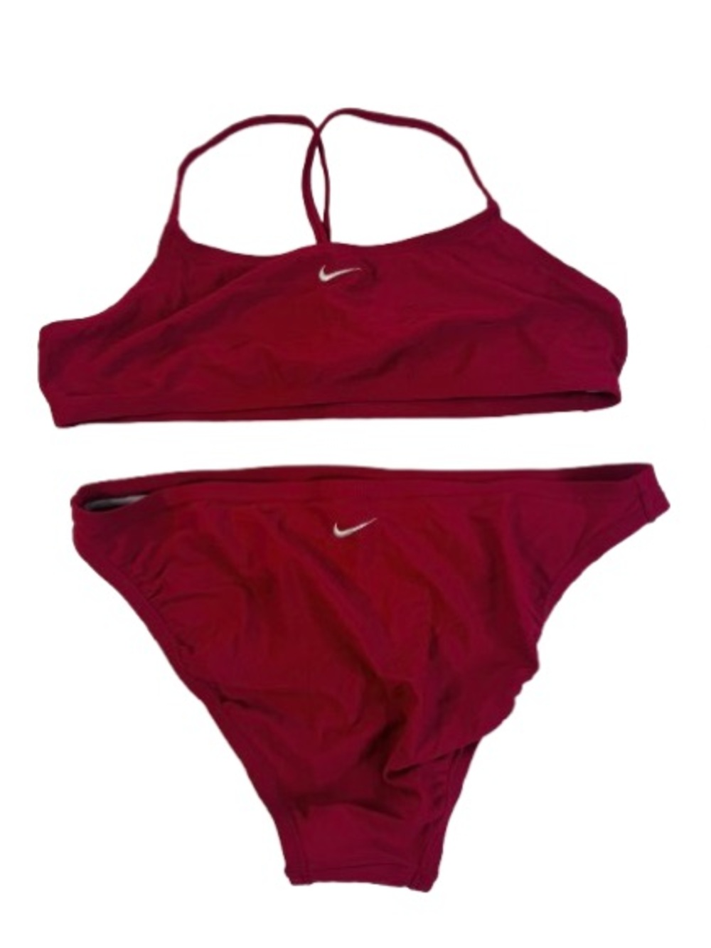 Nike Women's  RedTwo-Piece Swim Bikini